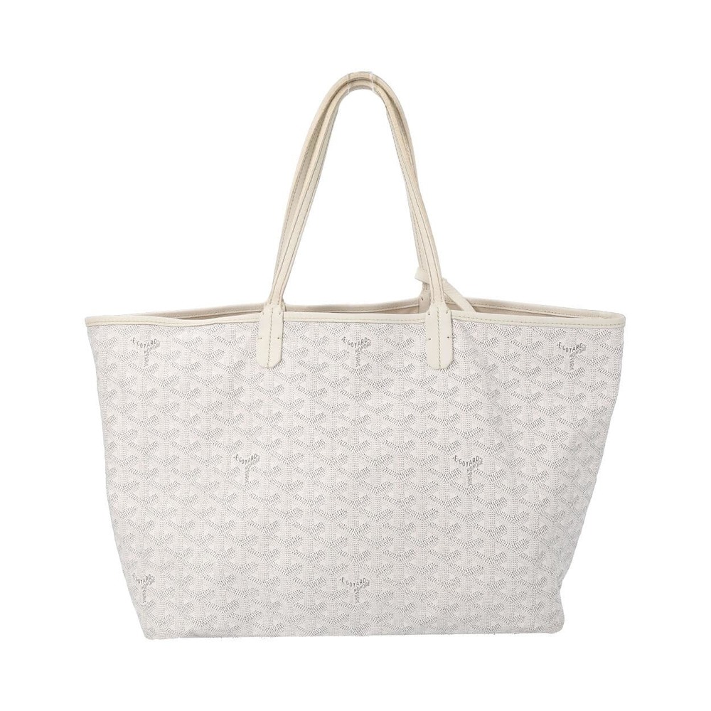GOYARD Canvas St.Louis Tote PM White - Picture 5 of 9